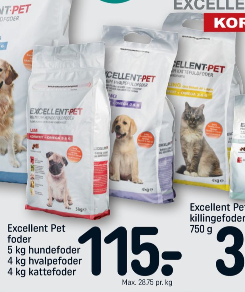 Excellent Pet, Hundefoder