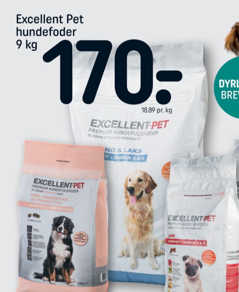 Excellent Pet, Hundefoder