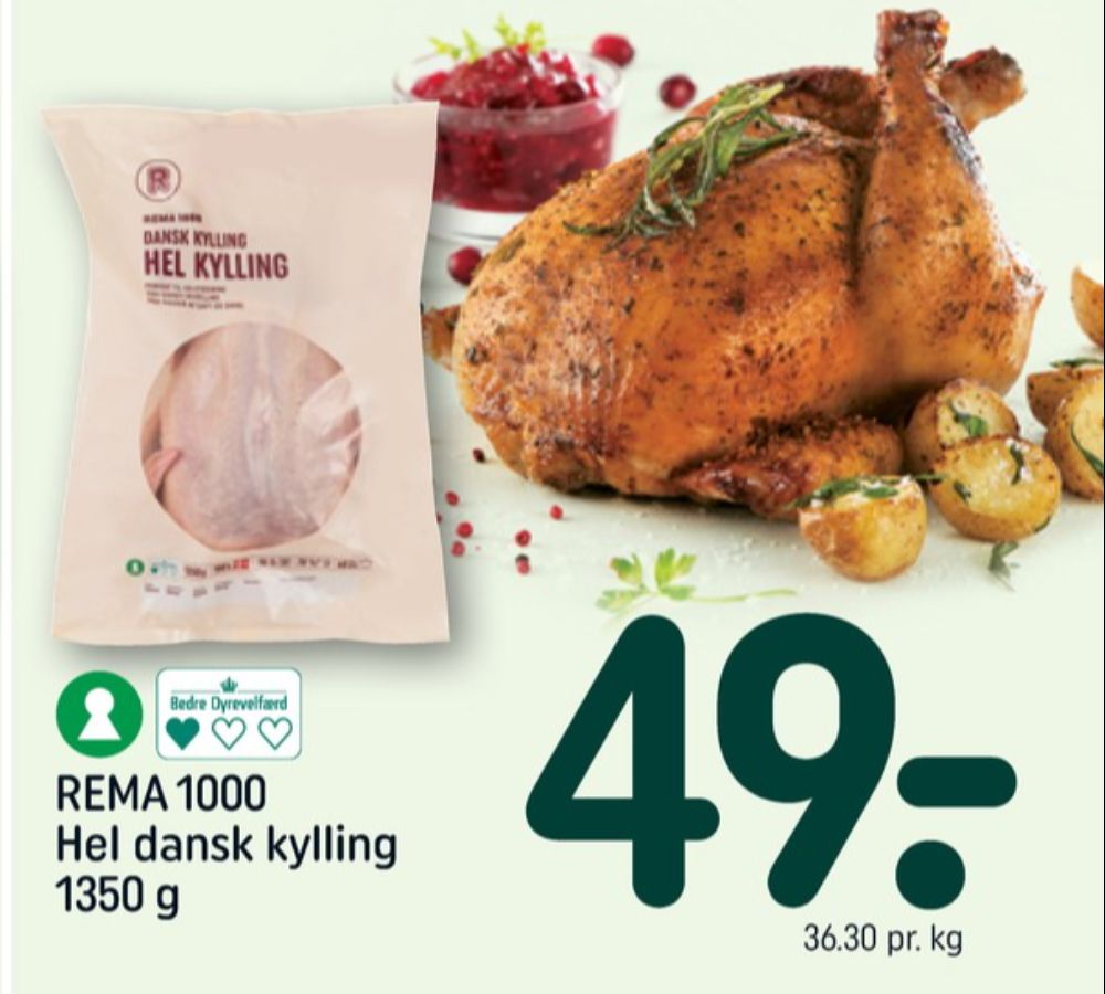 Rema 1000, Kylling