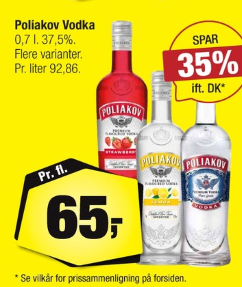 Poliakov Strawberry, Vodka