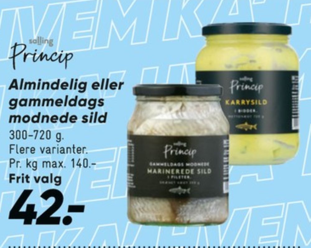 Salling Princip, Sild