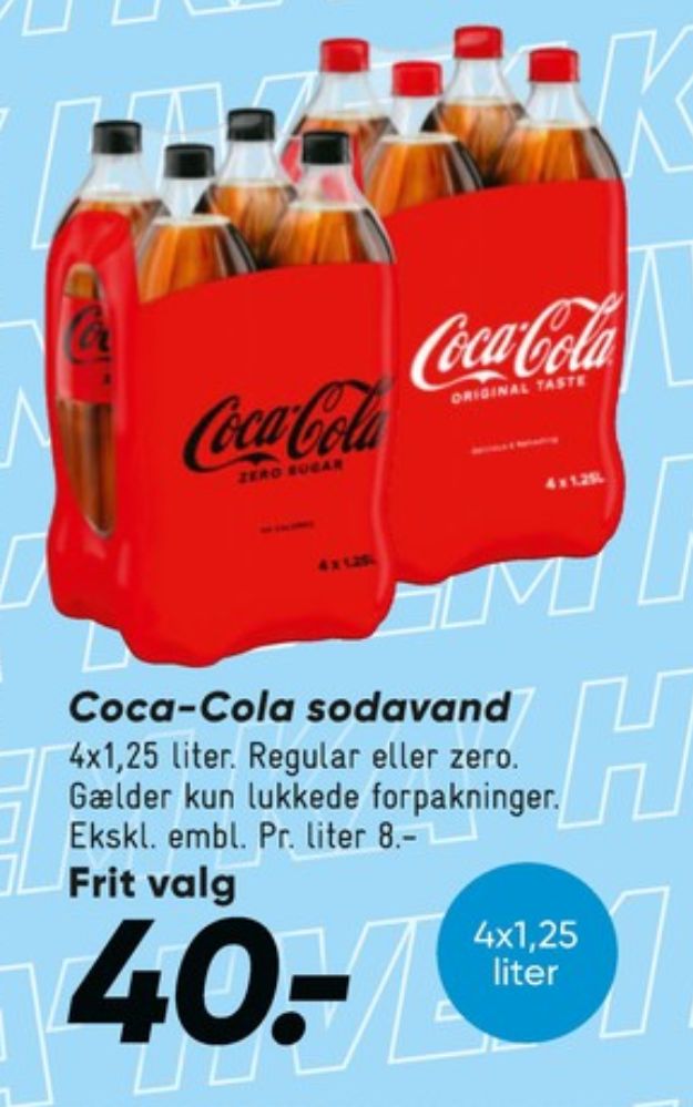 Coca Cola, Cola 4 pk.