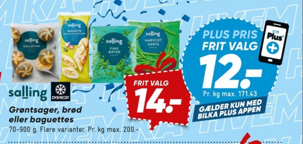 Salling, Haricots Verts