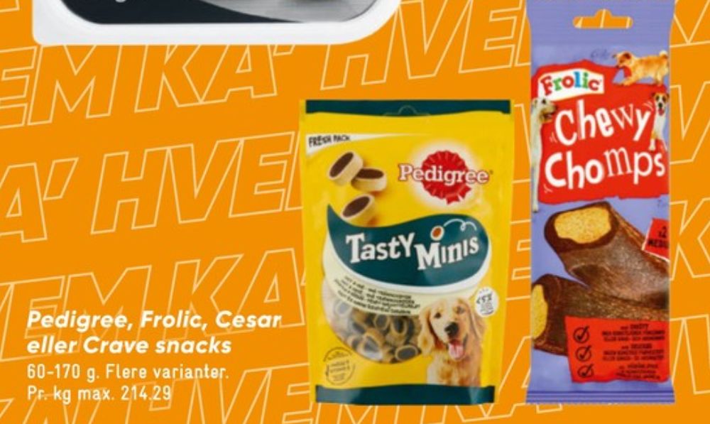 Pedigree Tasty Minis, Hundesnacks