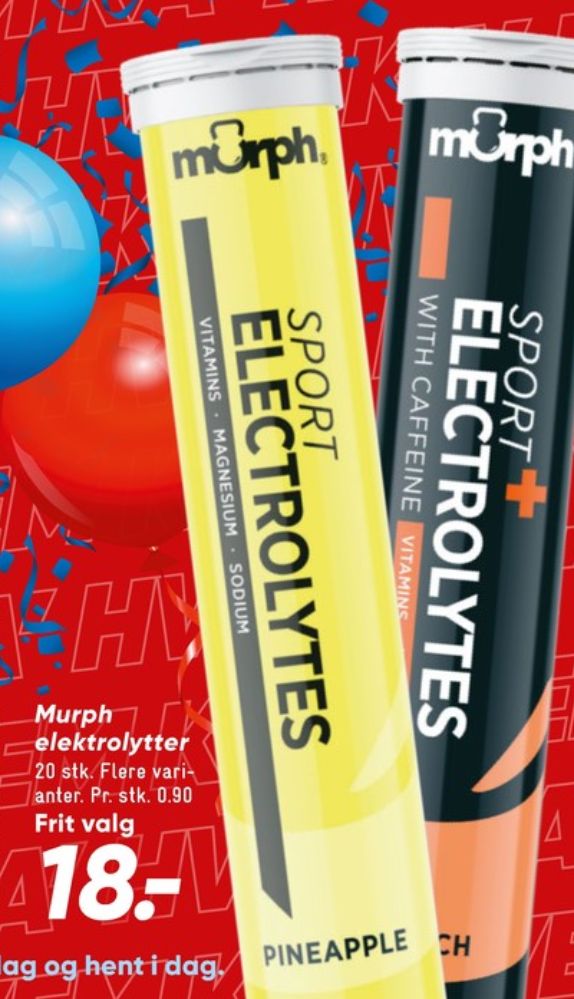 Murph, Træningstilskud