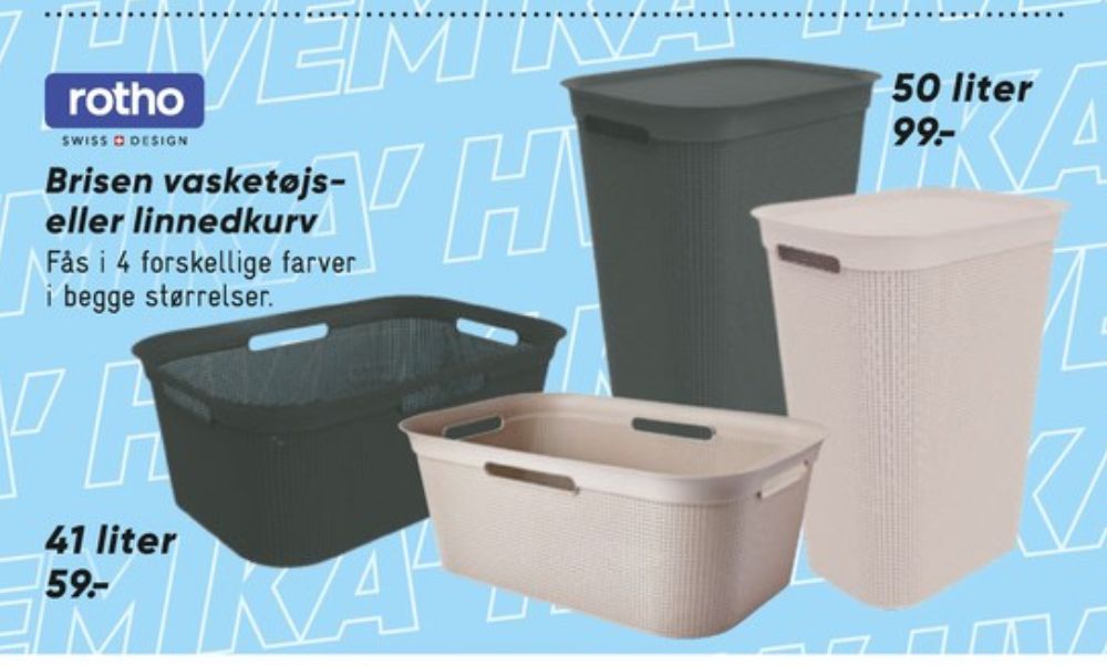 Rotho, Vasketøjskurv