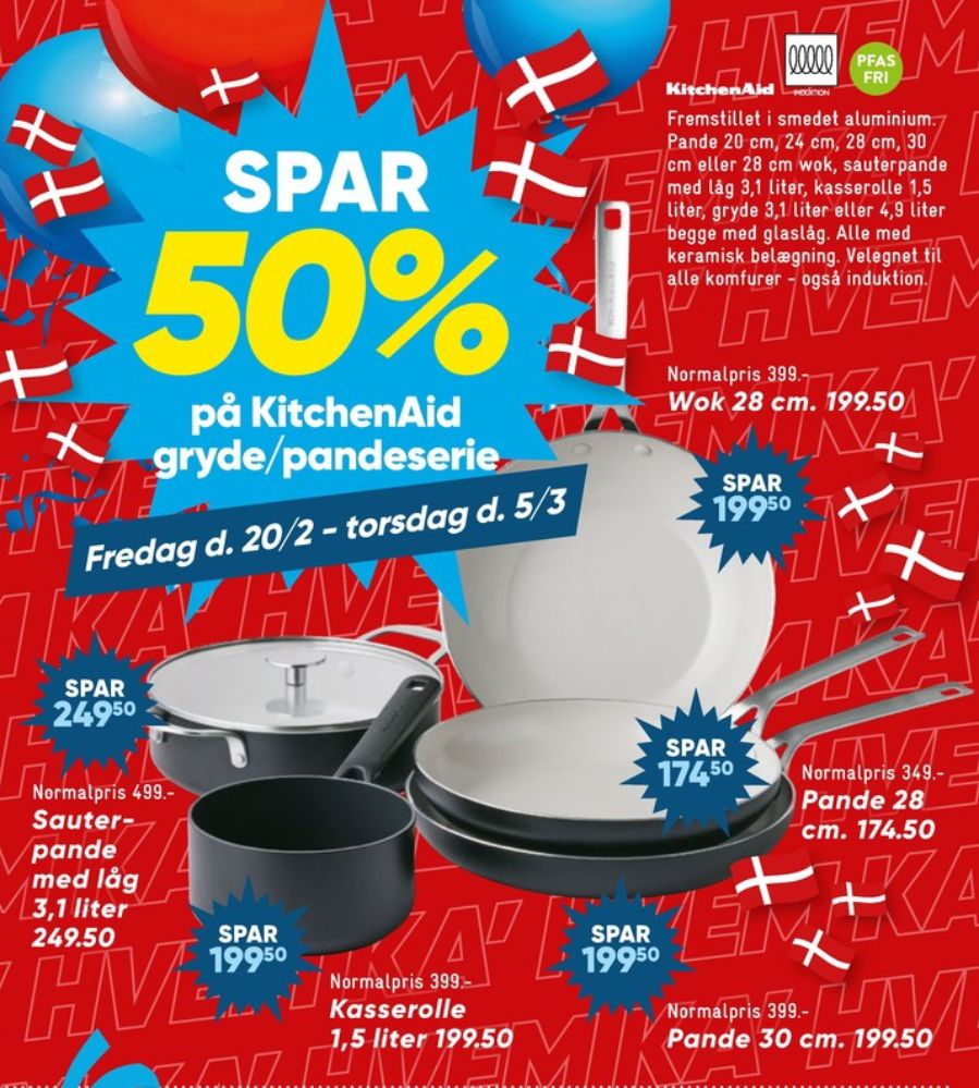 Kitchen Aid, Stegepande