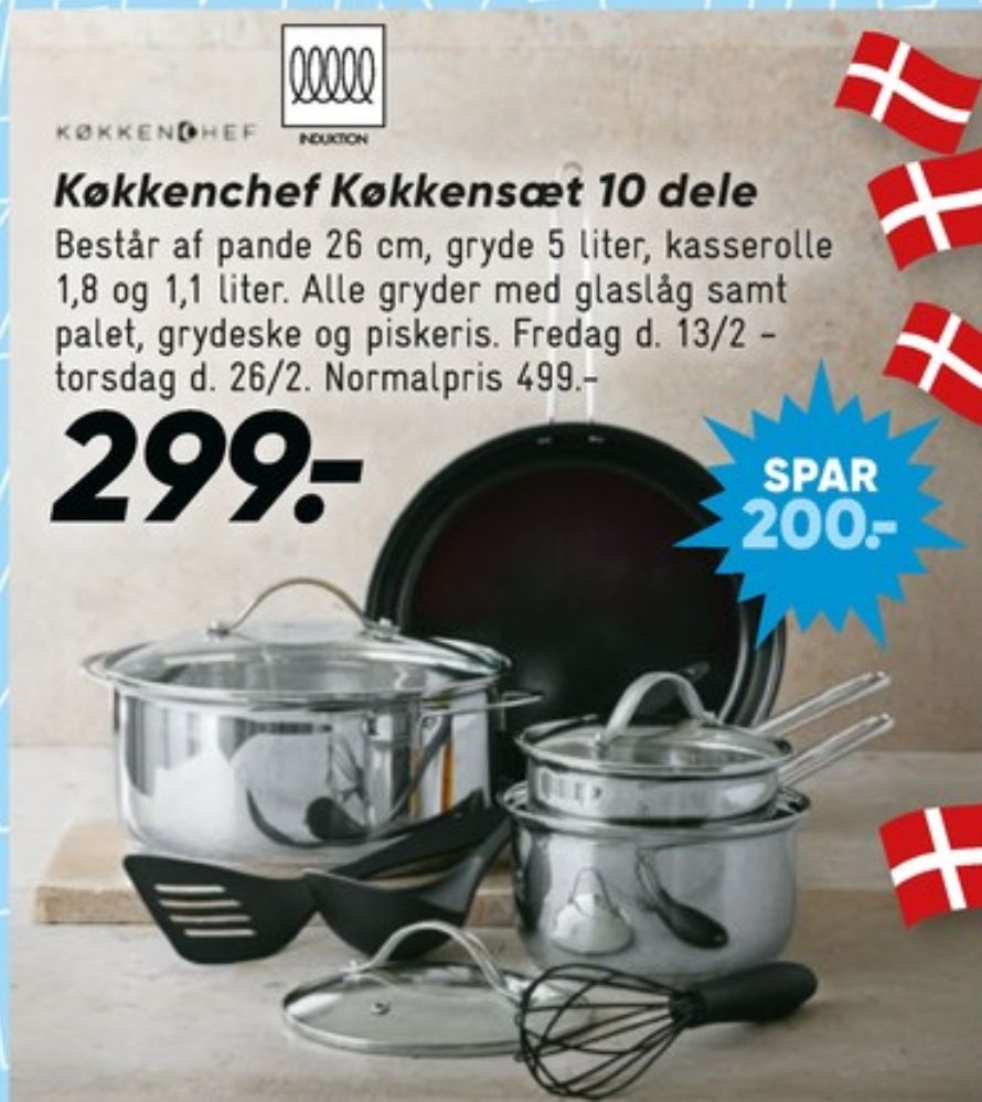 KøkkenChef, Gryde/Pandesæt