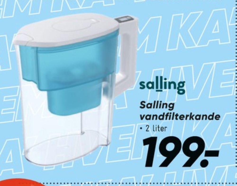 Salling, Vandfilterkande