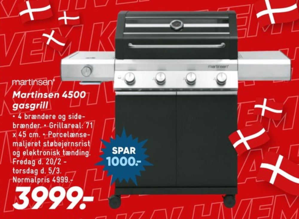 Martinsen, Gasgrill