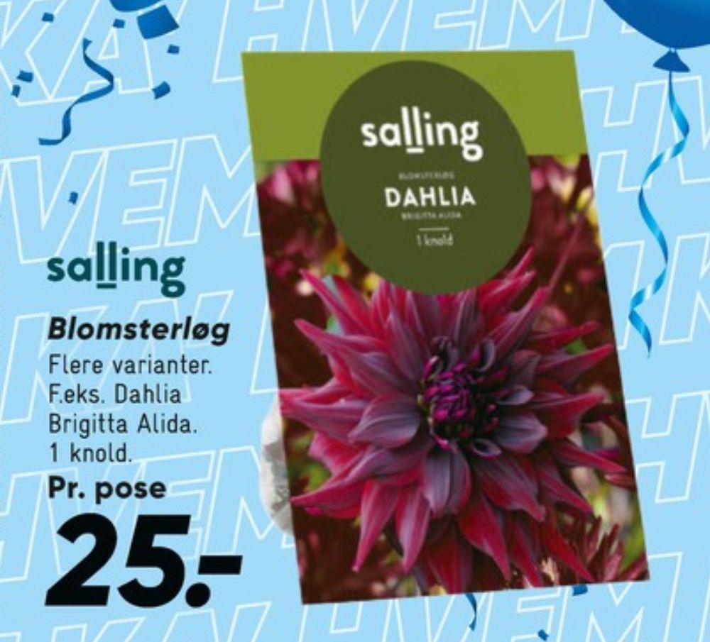 Salling, Blomsterløg