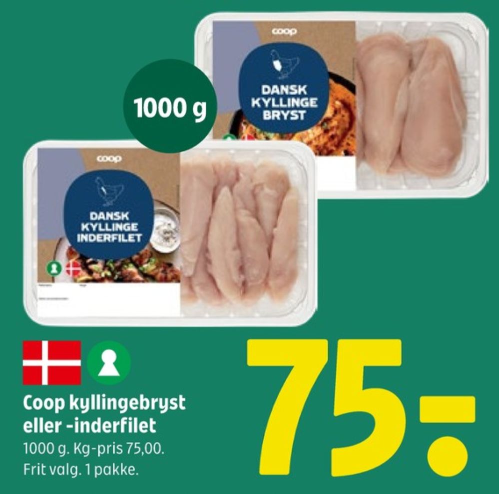 Coop, Kyllingebrystfilet