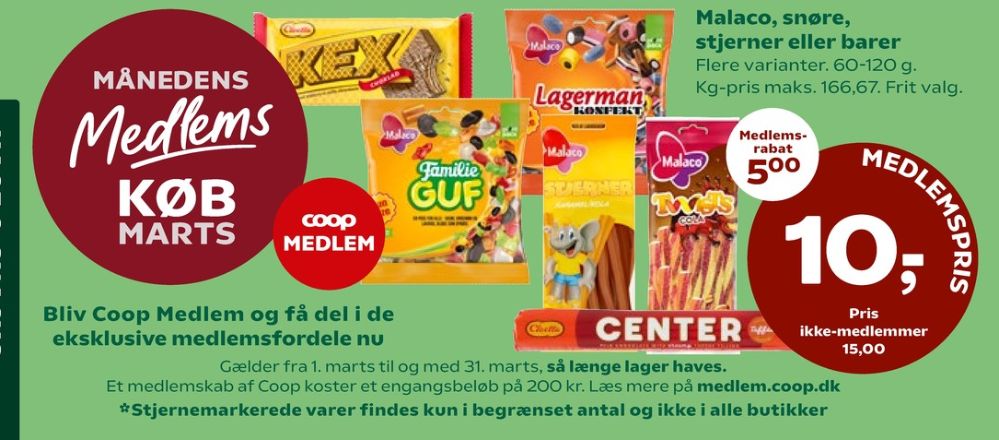 Malaco Lagerman Konfekt, Lakridskonfekt