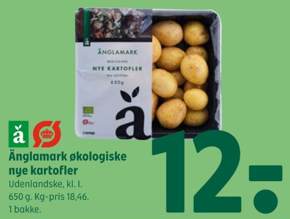 Änglamark, Kartofler