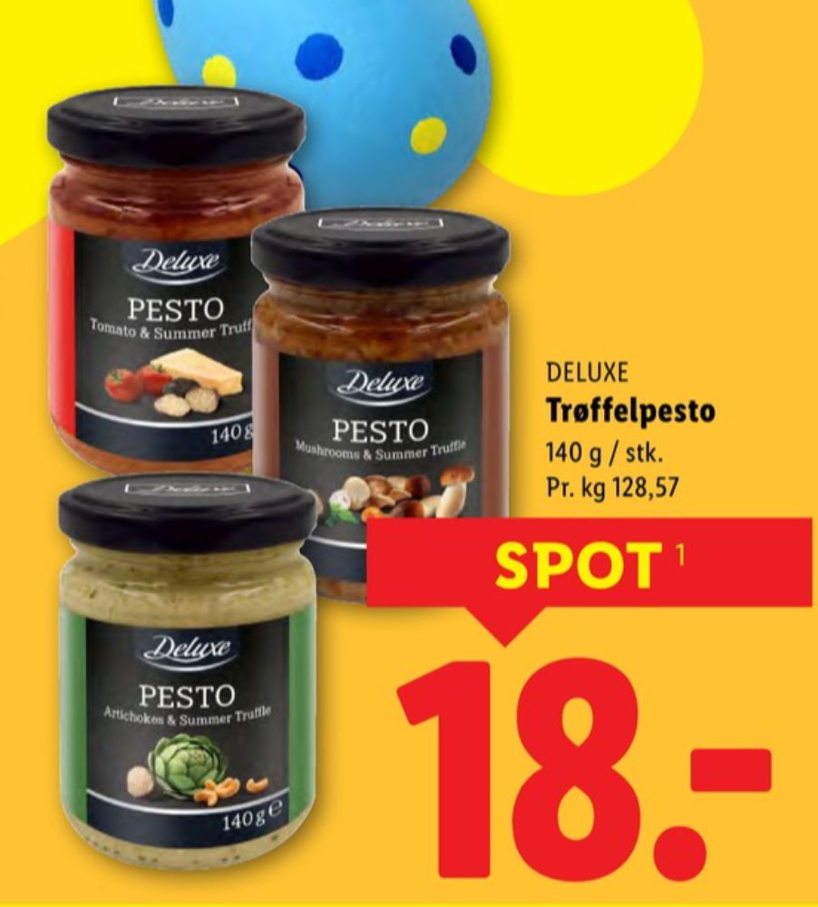 Deluxe, Pesto Tomato & Summer Truffle