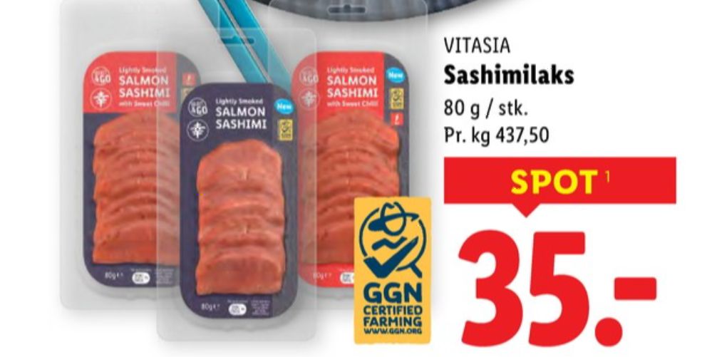 Vitasia, Sashimilaks