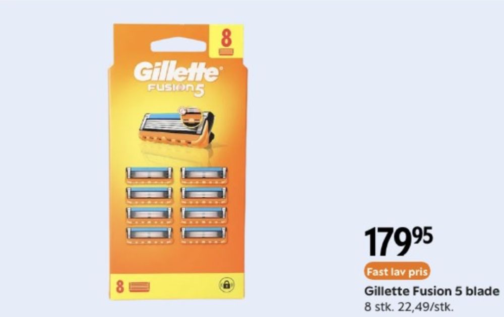 Gillette Fusion 5, Barberblade