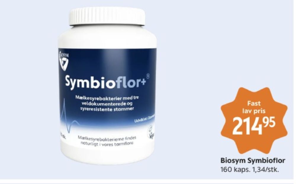 Biosym, Kosttilskud