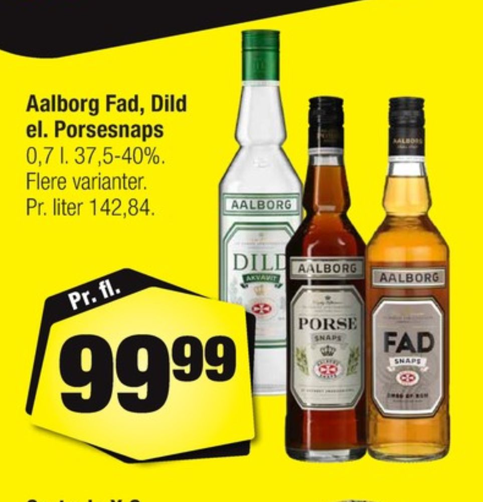 AAlborg Fadlagret, Snaps