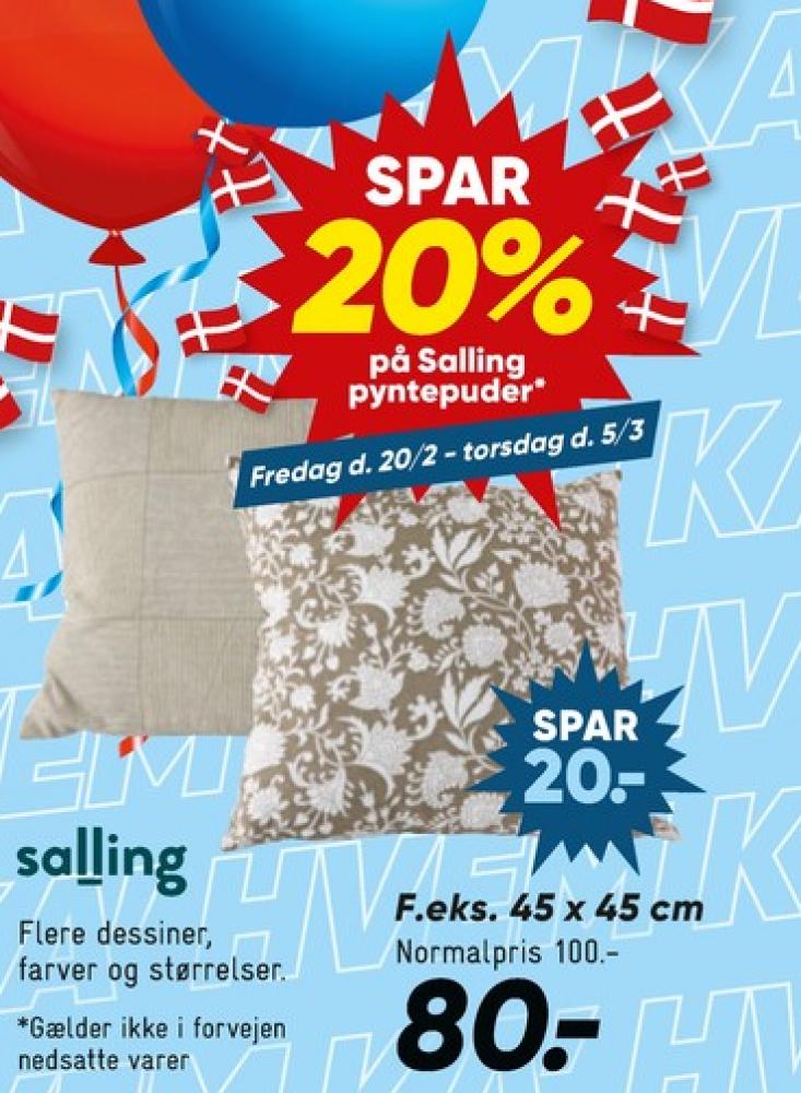 Salling, Puder