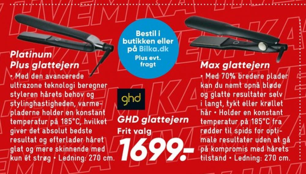 ghd, Glattejern