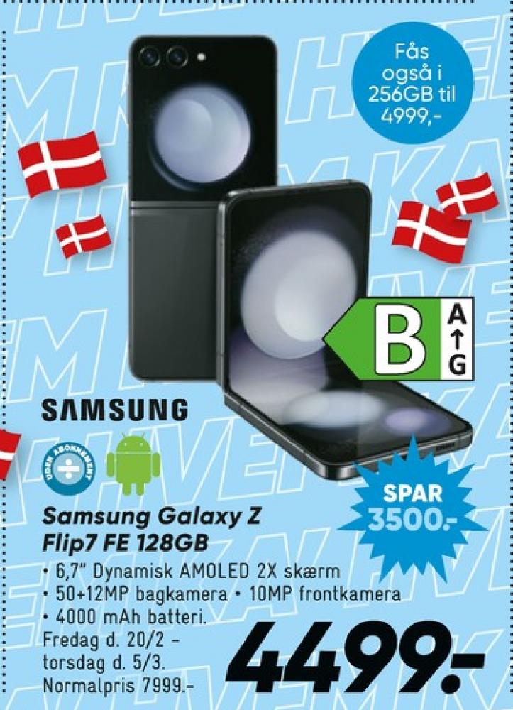 Samsung Galaxy Z Flip 7, Mobiltelefon