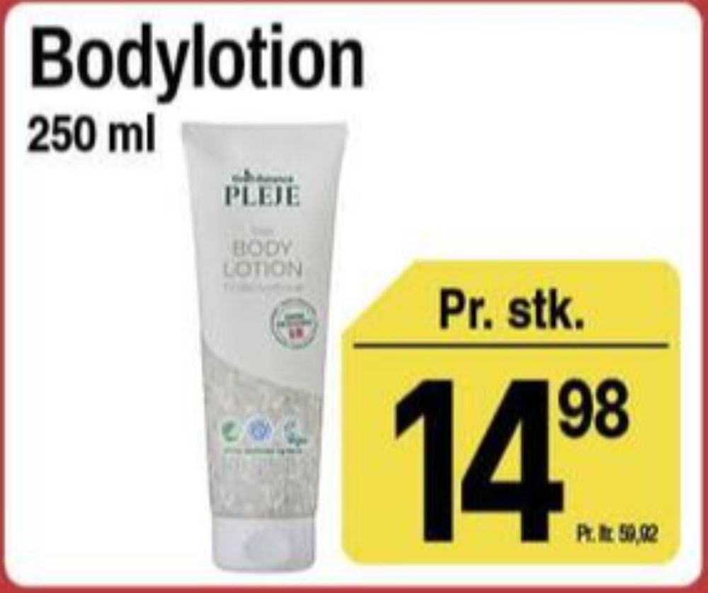 Grøn Balance, Bodylotion