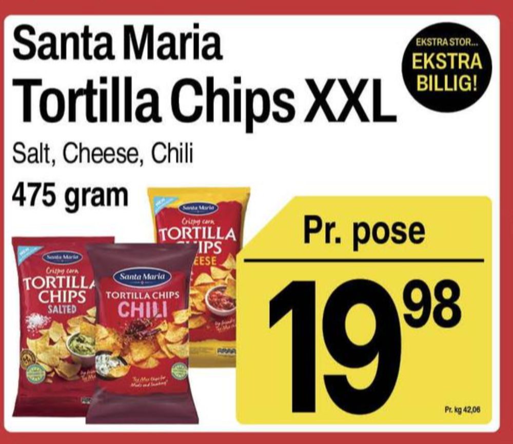Santa Maria, Tortilla Chips Salted
