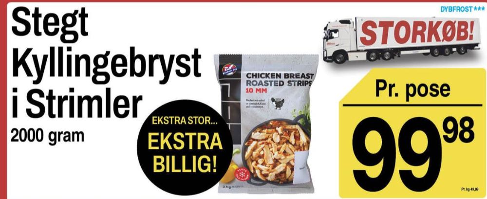 Kitchen Joy, Kyllingestrimler